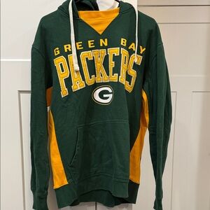 NFL Green Bay Packers Dark Green and Gold Hoodie